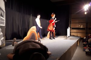 Anglické divadlo "A silly bear"