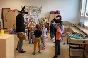 Beseda s knihovnou Poštorná - ŠD3