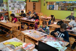 Žáci 5. B uspěli ve vánoční výtvarné soutěži
