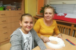 Vánoční dílničky s rodiči - 4. B