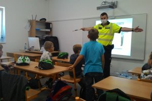 Projekt "Na silnici nejsi sám!" aneb dopravní program pro třeťáky