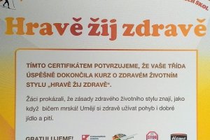 Žáci 5. B čtvrtí v kraji