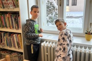Předvánoční návštěva knihovny - 2. B