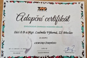 Adopce - ZOO Hodonín