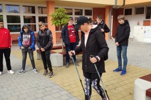 Hry v podzimní přírodě - VIII. B