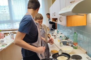 Pracovní činnosti v 8.A jsou ve znamení vaření